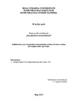 Konspekts 'Daiļliteratūras par starpkultūru komunikāciju analīze', 1.