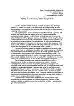 Eseja 'Vai tiesa, ka cilvēks nevar uzticēties savai pieredzei?', 1.