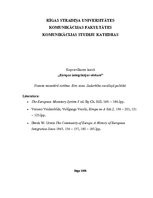 Konspekts 'Vienota monetārā sistēma. Eiro zona', 1.