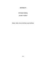 Referāts 'Bankas valūtas riska novērtēšana un pārvaldīšana', 1.