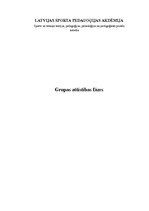 Konspekts 'Grupas attīstības fāzes', 1.