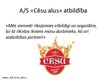 Prezentācija 'Korporatīvās sociālās atbildības programmas AS "Cēsu alus" un AS "Latvijas balza', 3.