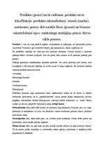 Konspekts 'Produkts un tā vadīšana: produkti un to klasifikācija; produktu raksturlielumi, ', 1.