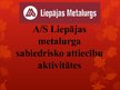 Prezentācija 'AS "Liepājas Metalurgs" sabiedrisko attiecību aktivitātes', 1.
