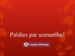 Prezentācija 'AS "Liepājas Metalurgs" sabiedrisko attiecību aktivitātes', 14.
