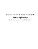 Diplomdarbs 'Nodokļu administrēšana un uzskaite VID', 1.