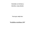 Referāts 'Verdzības atcelšana ASV', 1.