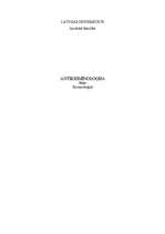 Eseja 'Antikriminoloģija', 1.