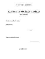 Konspekts 'Zviedrijas konstitucionālās tiesības', 1.
