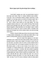 Eseja 'Dzīves jēgas izjūta kā pilnvērtīgas dzīves atslēga', 1.