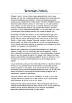 Konspekts 'Terorakts Parīzē', 1.