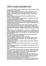 Konspekts 'Teiču dabas rezervāts', 1.