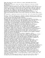 Eseja 'A Study of the Political, Social and Cultural Influences on the Work of Three Ph', 1.