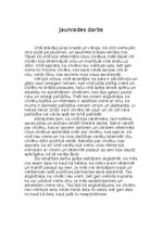 Eseja 'Jaunrades darbs', 1.