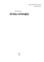Referāts 'Grieķu mitoloģija', 1.