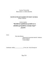 Referāts 'Kolektīvās iepirkšanās portāli un to attīstības perspektīvas Latvijas tirgū', 1.