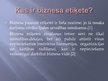 Prezentācija 'Biznesa etiķete', 2.