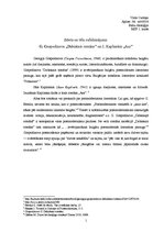 Referāts 'Sižeta un tēlu salīdzinājums G.Gospodinova "Dabiskais romāns" un J.Kaplinska "Ac', 1.