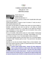 Referāts 'Ziemas Olimpiskās spēles un Latvijas sportisti - šo spēļu dalībnieki', 17.