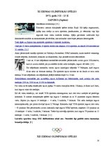 Referāts 'Ziemas Olimpiskās spēles un Latvijas sportisti - šo spēļu dalībnieki', 19.