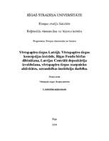 Konspekts 'Vērtspapīru tirgus Latvijā', 1.