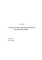 Referāts 'Sporta deju sacensību rezultāti jaunāko skolas vecuma bērnu pašvērtējuma attīstī', 1.