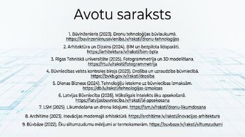 Prezentācija 'Dronu izmantošana būvniecības uzraudzībā un vadībā', 13.