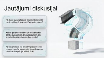 Prezentācija 'Dronu izmantošana būvniecības uzraudzībā un vadībā', 14.