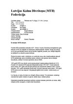 Referāts 'Kalnu divriteņi jeb MTB', 13.