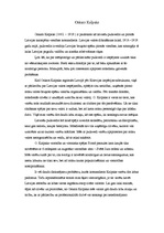 Eseja 'Oskars Kalpaks', 1.