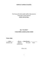 Prakses atskaite 'Grāmatvedības uzskaites prakses atskaite', 1.