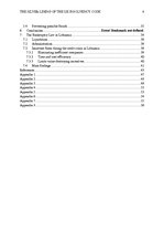 Referāts 'The Silver Lining of the UK Insolvency Code', 4.