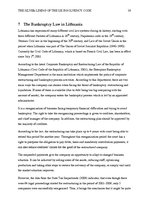 Referāts 'The Silver Lining of the UK Insolvency Code', 38.