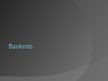 Prezentācija 'Bankrots', 1.