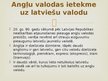 Prezentācija 'Valodu kontakti un pārmaiņas', 14.