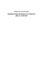 Konspekts 'Bezbiļetnieku ietekme uz uzņēmumu "Rīgas satiksme"', 1.