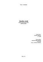 Referāts 'Masāžas skolā', 1.