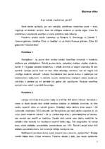 Eseja 'Kas notiek medicīnas jomā?', 1.