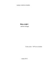 Konspekts 'Maņu orgāni', 1.