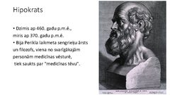 Prezentācija 'Hipokrats', 2.