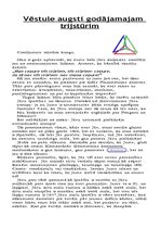 Eseja 'Vēstule augsti godājamajam trijstūrim', 1.