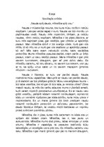 Eseja 'Nauda spēj daudz, mīlestība spēj visu', 1.