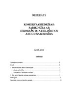 Referāts 'Komercsabiedrības: sabiedrība ar ierobežotu atbildību un akciju sabiedrība', 1.