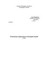 Eseja 'Prezentācijas sagatavošanas nozīmīgākie aspekti', 1.