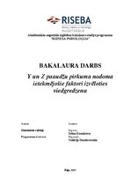 Diplomdarbs 'Y un Z paaudžu pirkuma nodoma ietekmējošie faktori izvēloties viedgredzenu', 1.