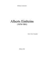 Konspekts 'Alberta Einšteina biogrāfija', 1.
