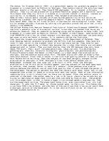 Eseja 'The CDC and USAMRIID also Summary of the Demon in the Freezer', 1.