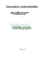 Biznesa plāns 'Z/S "Vēzis"', 1.