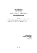 Eseja 'Politiskās kultūras būtība', 1.