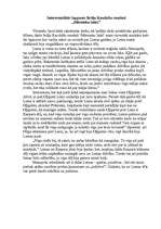 Eseja 'Interesantākās lappuses brāļu Kaudzīšu romānā "Mērnieku laiki"', 1.